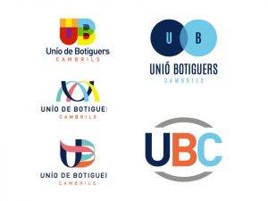 Propostes de disseny de logotip per la UniÃ³ de Botiguers de Cambrils