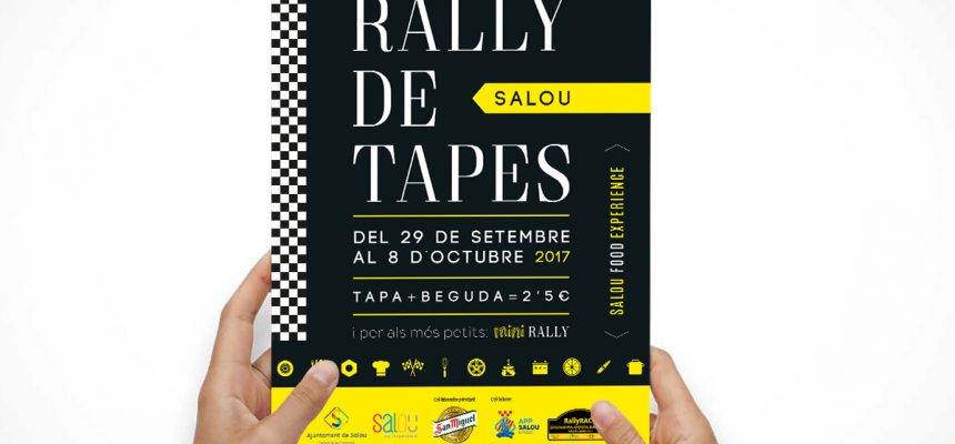 Disseny gràfic Rally de Tapes Salou 2017