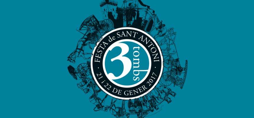 Disseny gràfic per la Festa Major de Sant Antoni 2017 Cambrils
