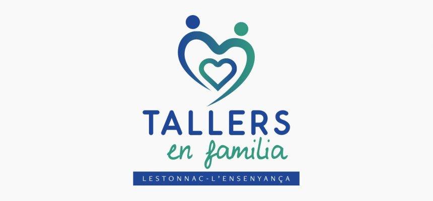 Disseny de logotip Tallers en familia l'Estonnac l'Ensenyança